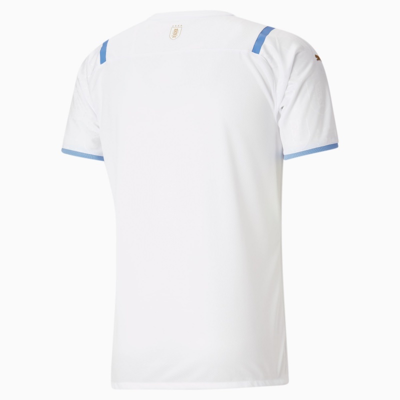Camisa Puma Uruguay Away Replica Shirt 21 Blancos | 07612YHGL