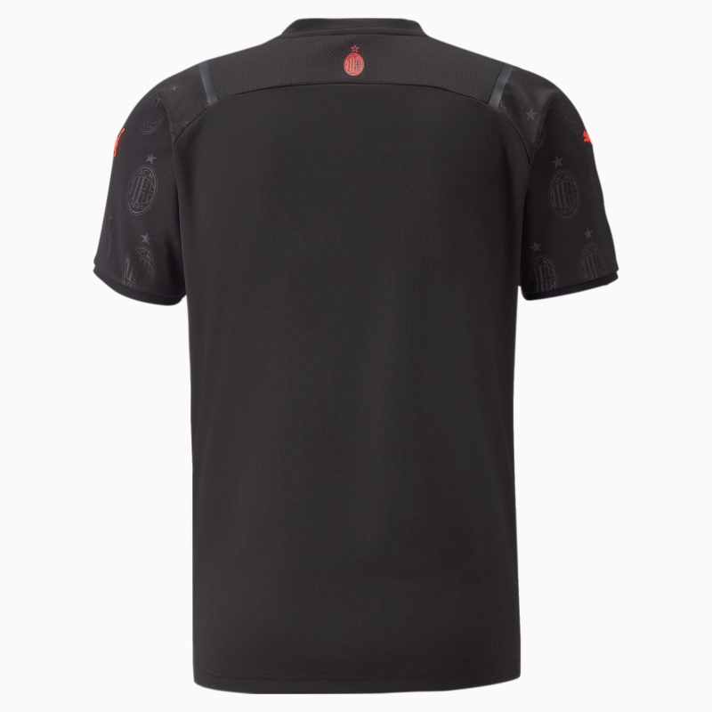 Camiseta Puma ACM Third Replica Negros Rojos | 92134DWEG