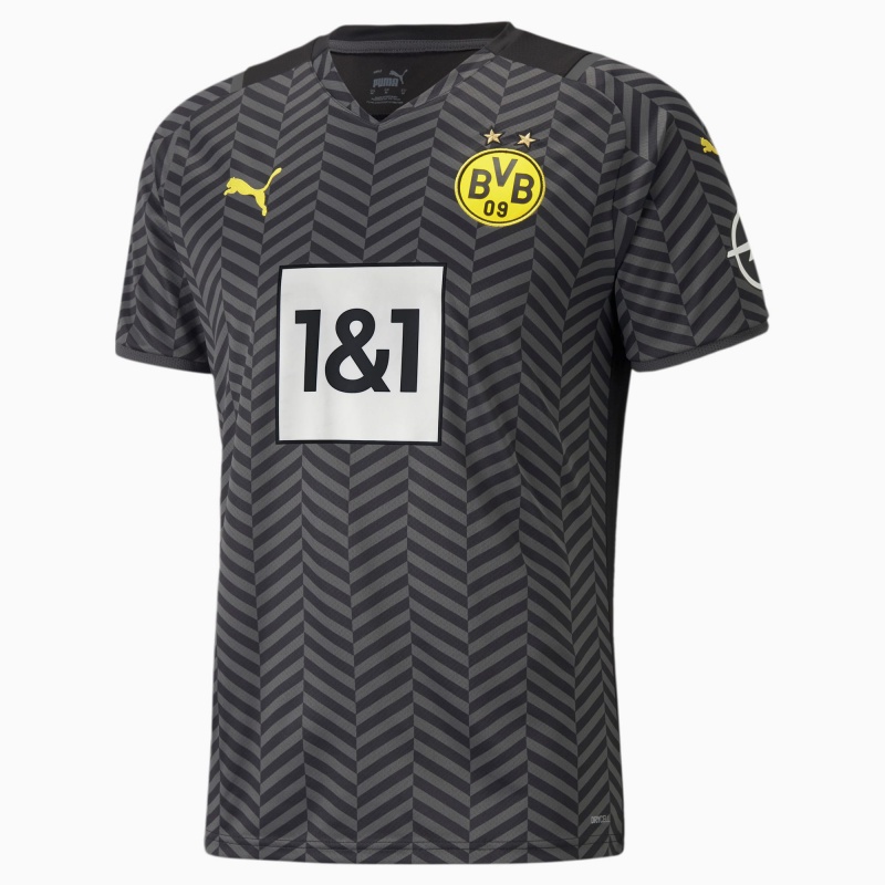 Camiseta Puma BVB Away Replica Negros | 13986TQOA