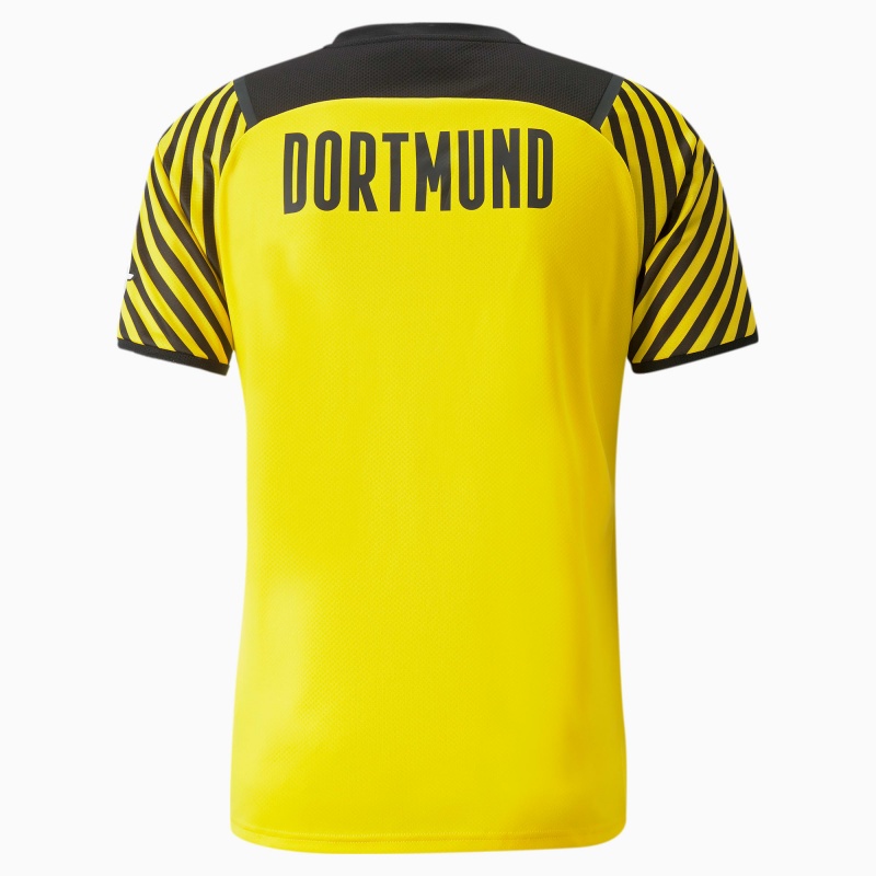 Camiseta Puma BVB Home Replica Amarillos Negros | 14923FQXK