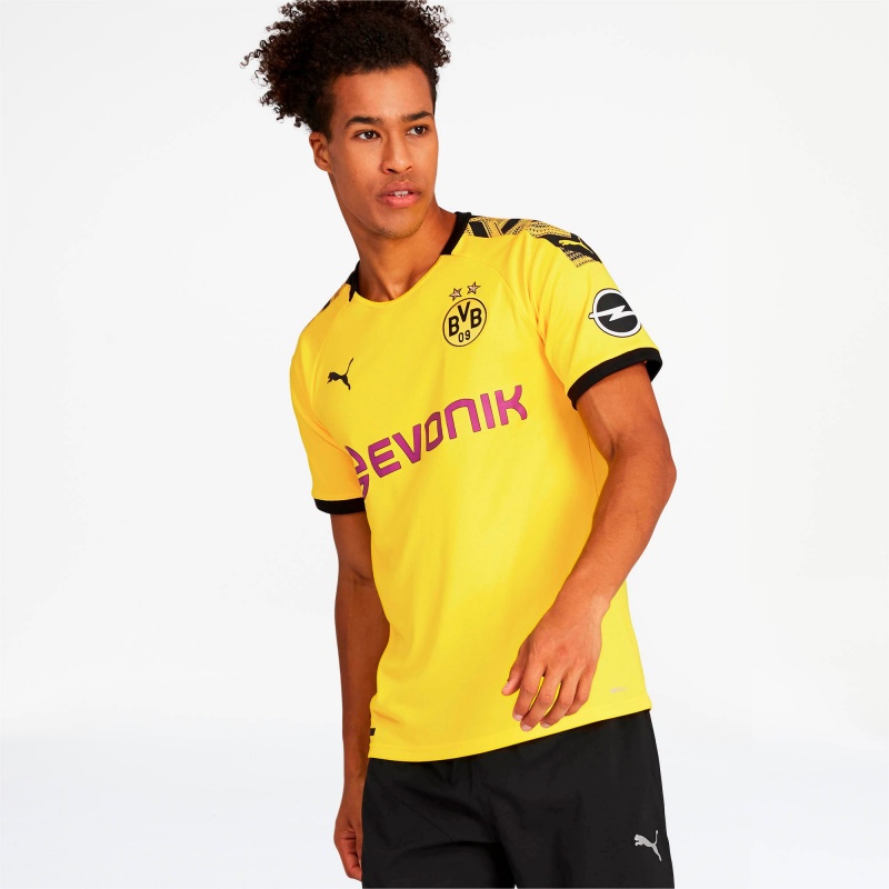 Camiseta Puma BVB Home Replica Amarillos Negros | 82643PKTH