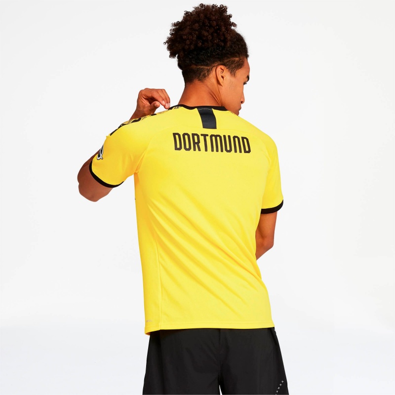 Camiseta Puma BVB Home Replica Amarillos Negros | 82643PKTH