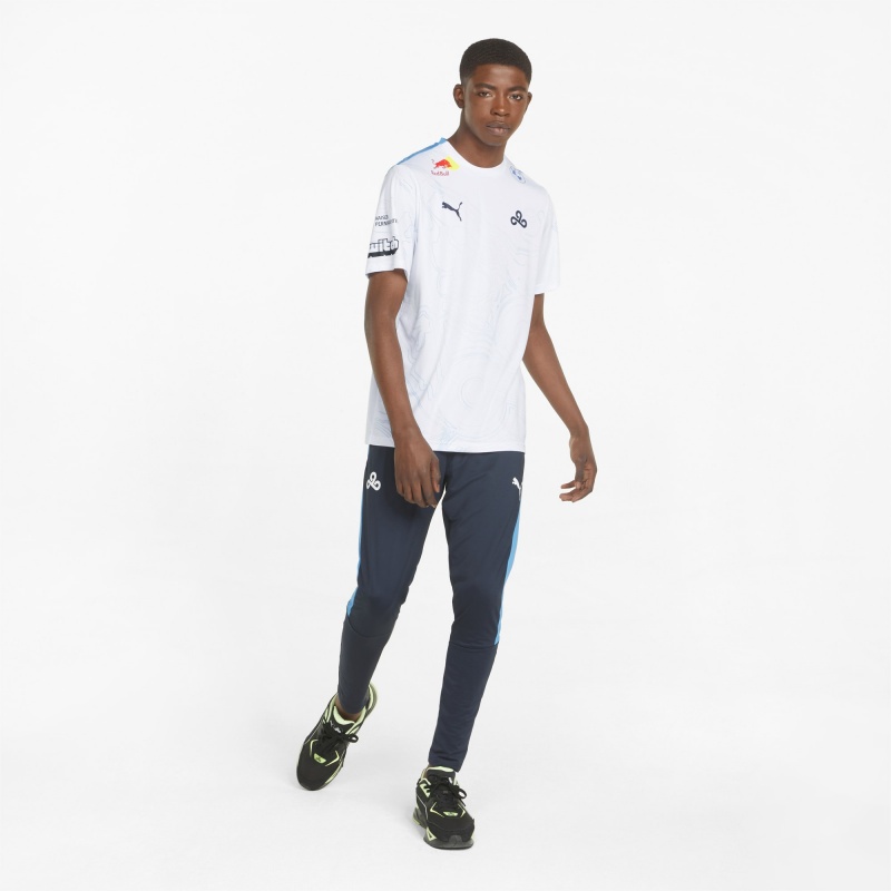 Camiseta Puma Cloud9 E7 Replica Esports Blancos | 69708OEJR
