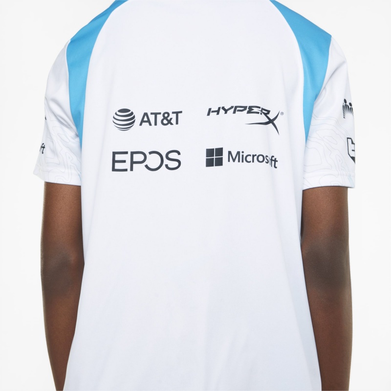 Camiseta Puma Cloud9 E7 Replica Esports Blancos | 69708OEJR