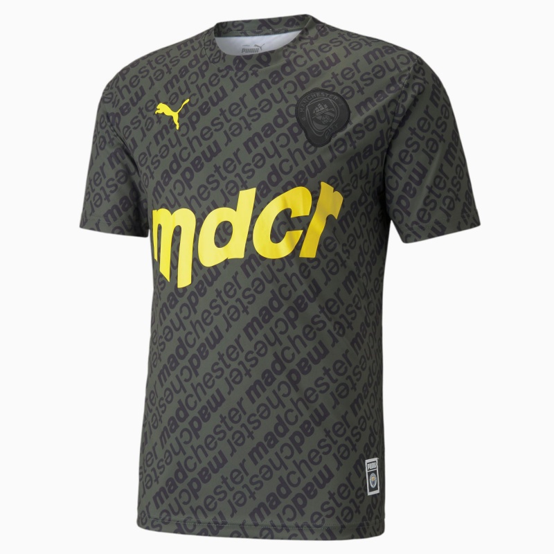 Camiseta Puma MAN CITY x MDCR Soccer Negros | 34807JKTY