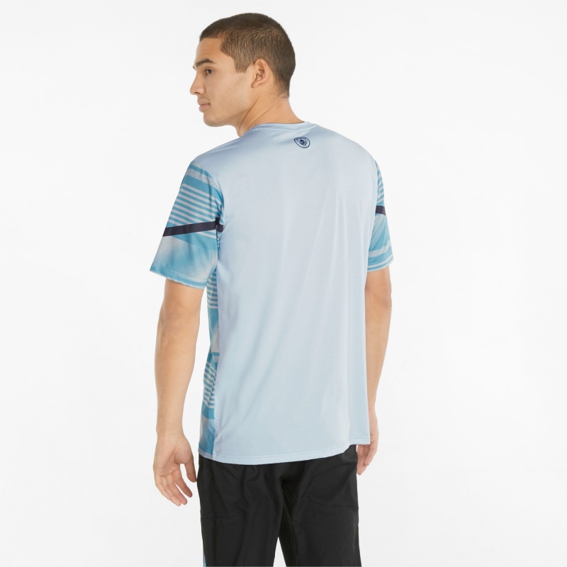Camiseta Puma Man City Prematch Soccer Heather / Peacoat | 54280SUHE
