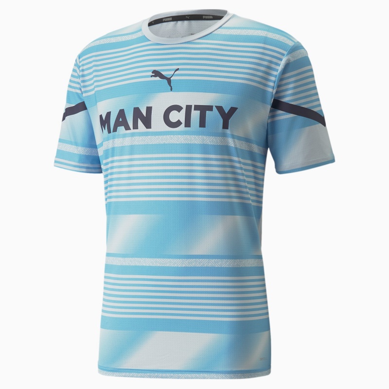 Camiseta Puma Man City Prematch Soccer Heather / Peacoat | 54280SUHE