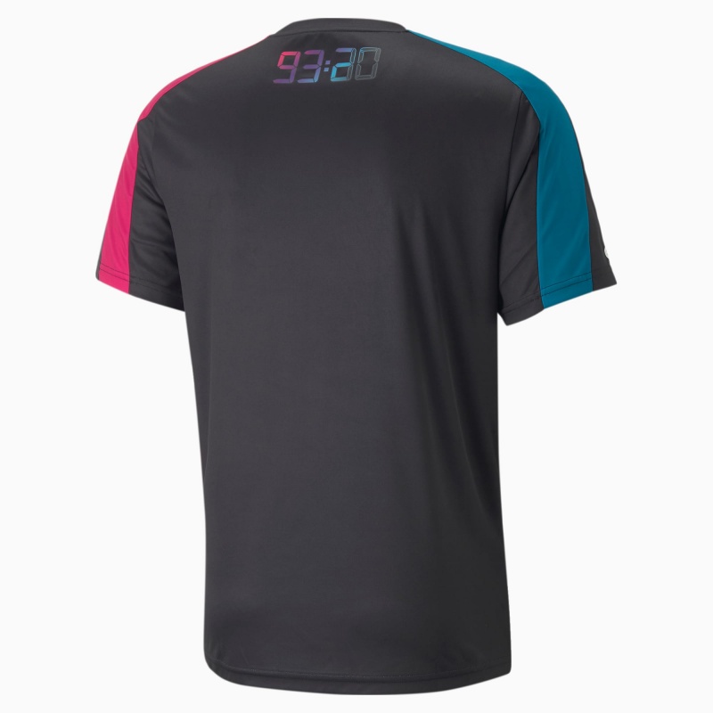 Camiseta Puma Man City Replica Esports Negros | 89327OPVT