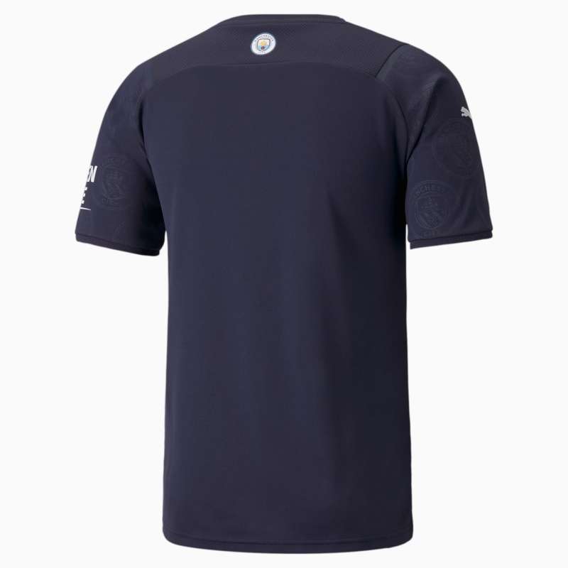 Camiseta Puma Man City Third Replica Blancos | 80639LFDH