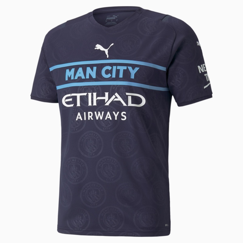 Camiseta Puma Man City Third Replica Blancos | 80639LFDH
