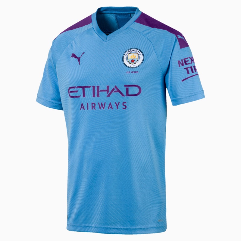 Camiseta Puma Manchester City FC Home TeamLightBlue / TillandsiaPurp | 31695PCXD