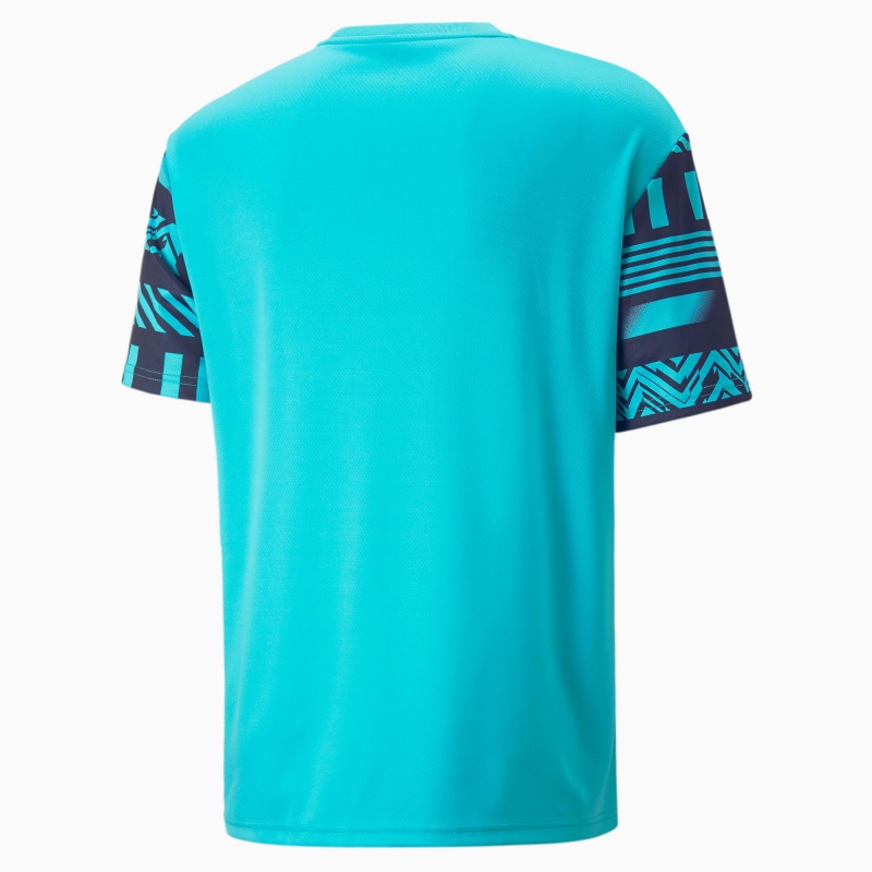 Camiseta Puma Manchester City FtblHeritage Soccer Azules | 94286TROZ