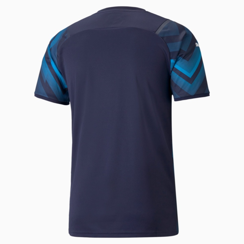 Camiseta Puma OM Away Replica with Sponsors Peacoat / Bleu Azur | 80279DCWL