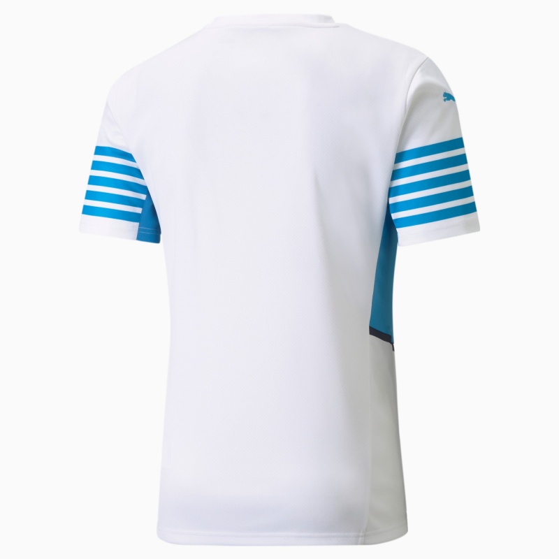 Camiseta Puma OM Home Replica with Sponsors Blancos | 91534FJML
