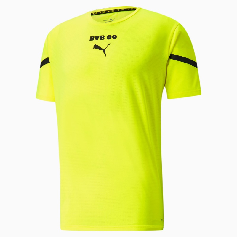 Camiseta Puma PUMA x First Mile BVB Prematch Amarillos Negros | 31264MSPI