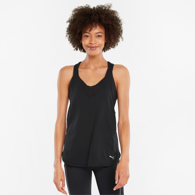 Camiseta sin Manga Puma COOLADAPT Correr Tank Top Negros | 50689NPHA
