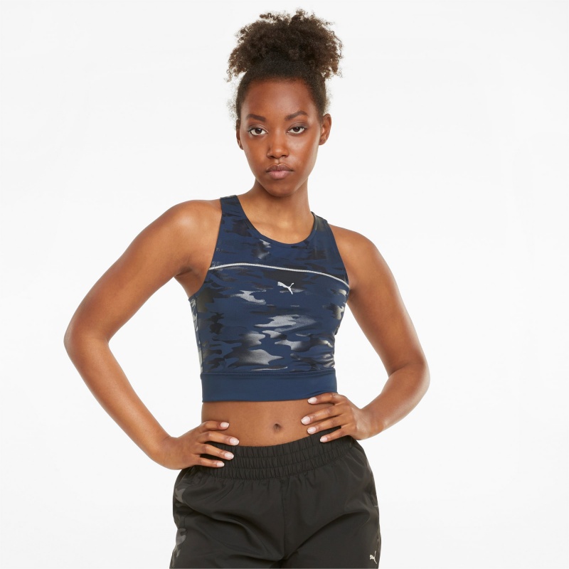 Camiseta sin Manga Puma High Shine Cropped Correr Spellbound | 32746TWZE