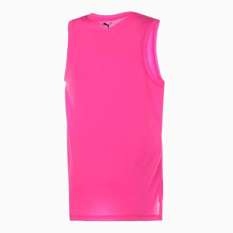 Camiseta sin Manga Puma PUMA x BARBELLS FOR BOOBS Muscle Entrenamiento Rosas | 45790HJKD