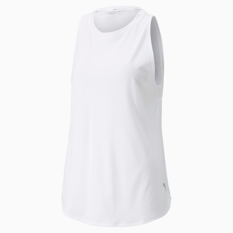 Camiseta sin Manga Puma Stardust Crystalline Entrenamiento Blancos | 29147SQPN
