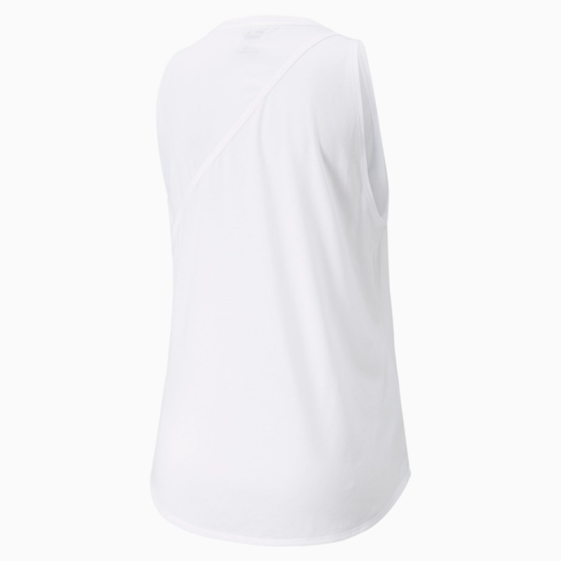 Camiseta sin Manga Puma Stardust Crystalline Entrenamiento Blancos | 29147SQPN