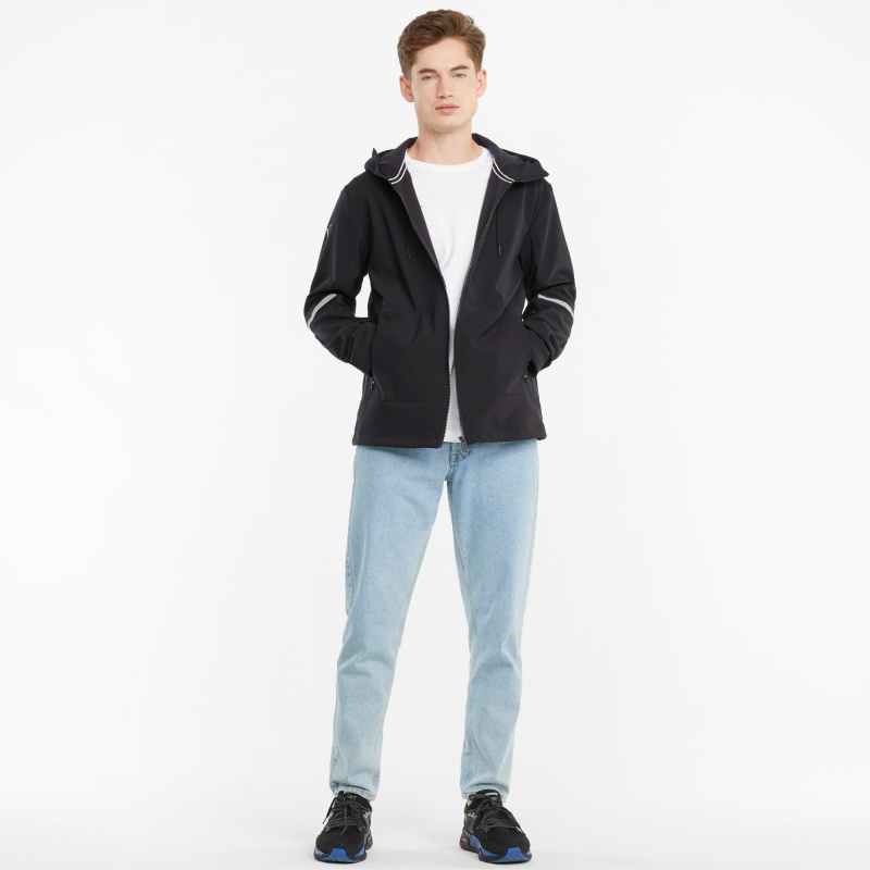 Chamarras Puma BMW M Motorsport Softshell Negros | 69802SVAH