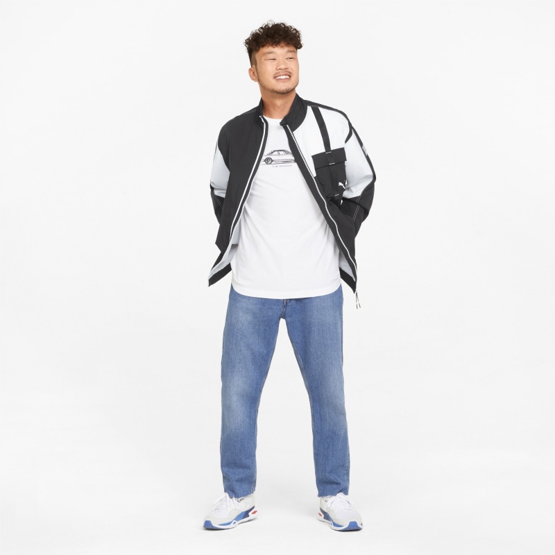 Chamarras Puma BMW M Motorsport Statement Woven Negros | 61853TZHD