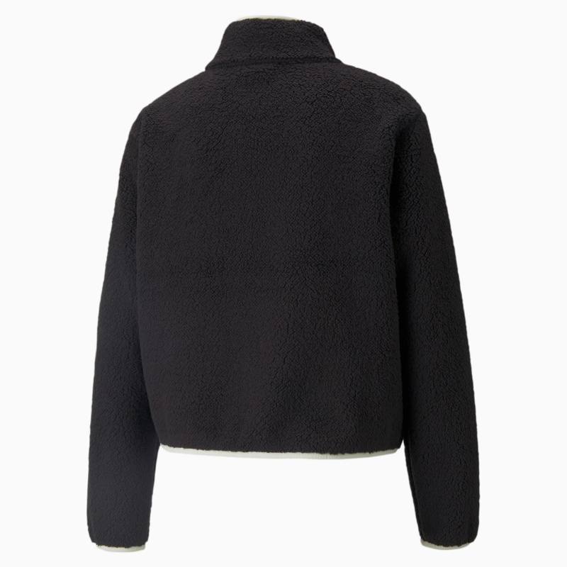Chamarras Puma CLSX Sherpa Pista Negros | 58160JCEO