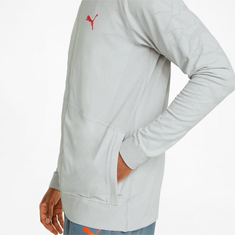 Chamarras Puma EVOKNIT Entrenamiento Harbor Mist | 89765EIBU