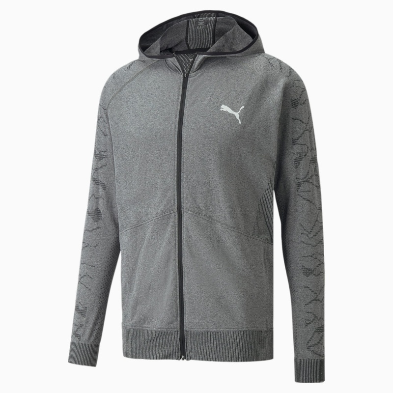 Chamarras Puma EVOKNIT Entrenamiento Negros | 05691MLFN