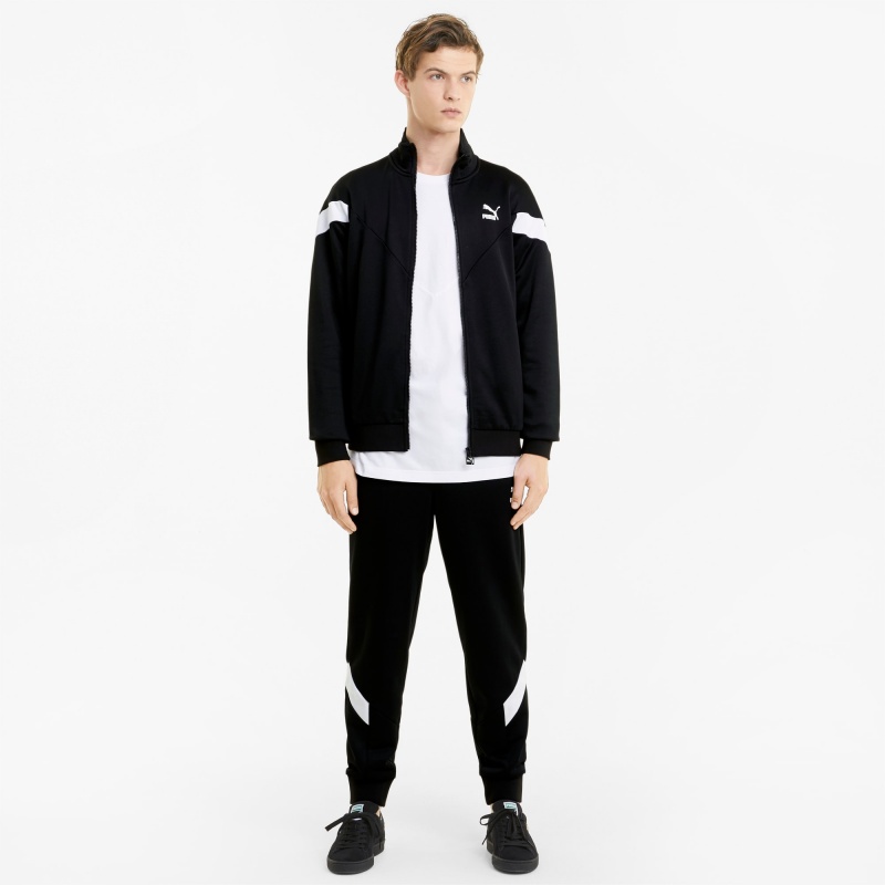 Chamarras Puma Iconic MCS Pista Negros | 80943CRQB
