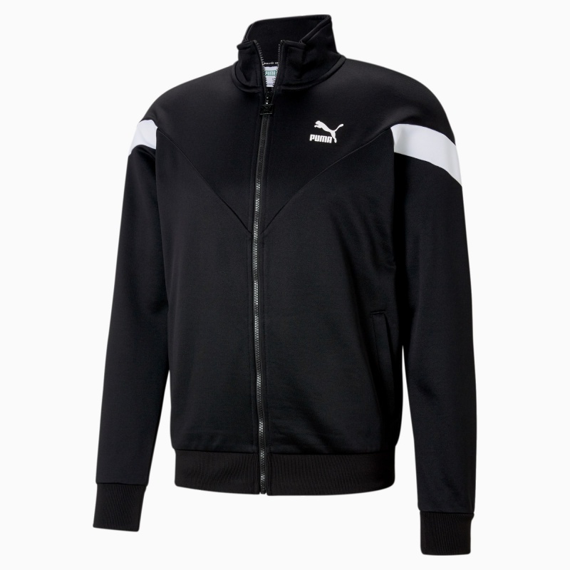 Chamarras Puma Iconic MCS Pista Negros | 80943CRQB