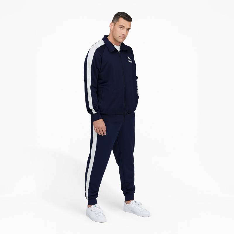 Chamarras Puma Iconic T7 Pista BT Blancos | 48932ZLMD