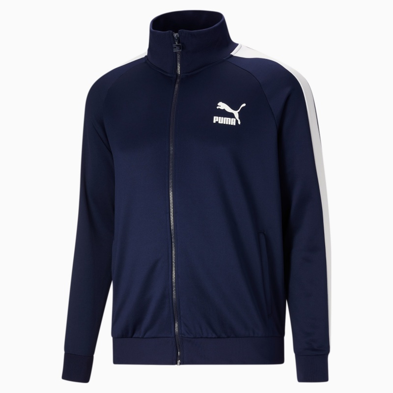 Chamarras Puma Iconic T7 Pista BT Blancos | 48932ZLMD