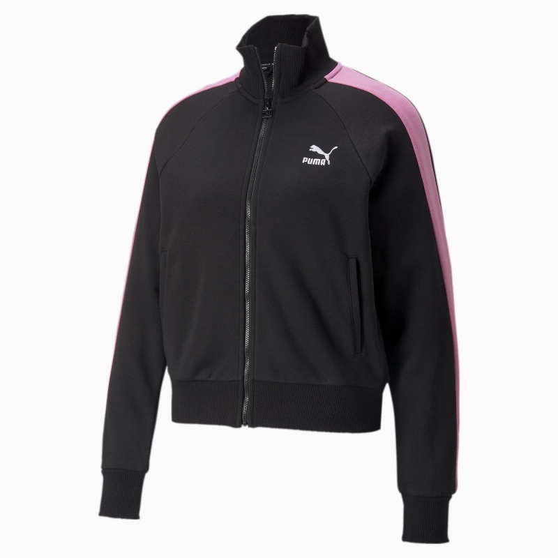 Chamarras Puma Iconic T7 Pista Negros | 13574AQDI