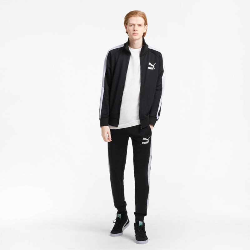 Chamarras Puma Iconic T7 Pista Negros | 45327XJDU