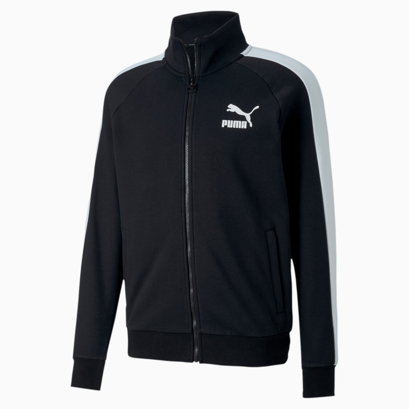 Chamarras Puma Iconic T7 Pista Negros | 86354JRPK