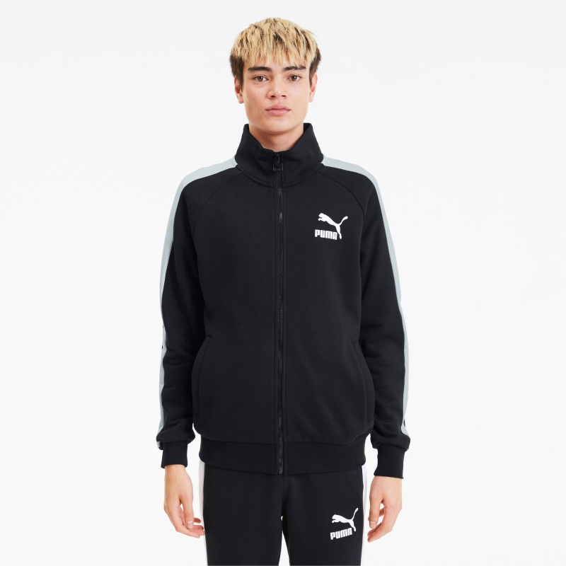 Chamarras Puma Iconic T7 Pista Negros | 86354JRPK