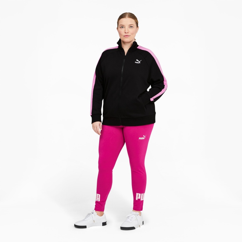 Chamarras Puma Iconic T7 Pista PL Negros | 47215OZQB