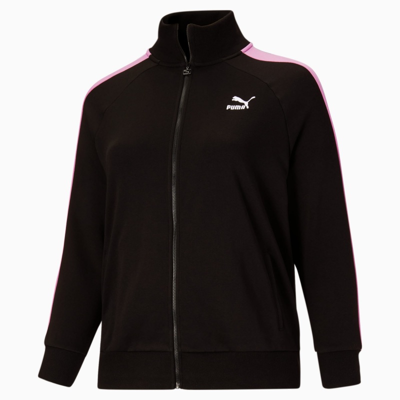 Chamarras Puma Iconic T7 Pista PL Negros | 47215OZQB