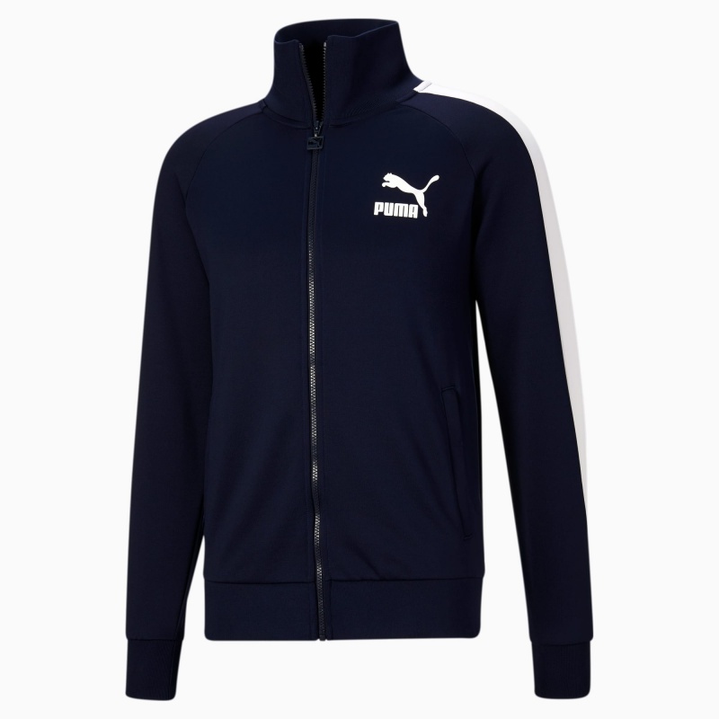 Chamarras Puma Iconic T7 Pista Peacoat | 61293QXHT