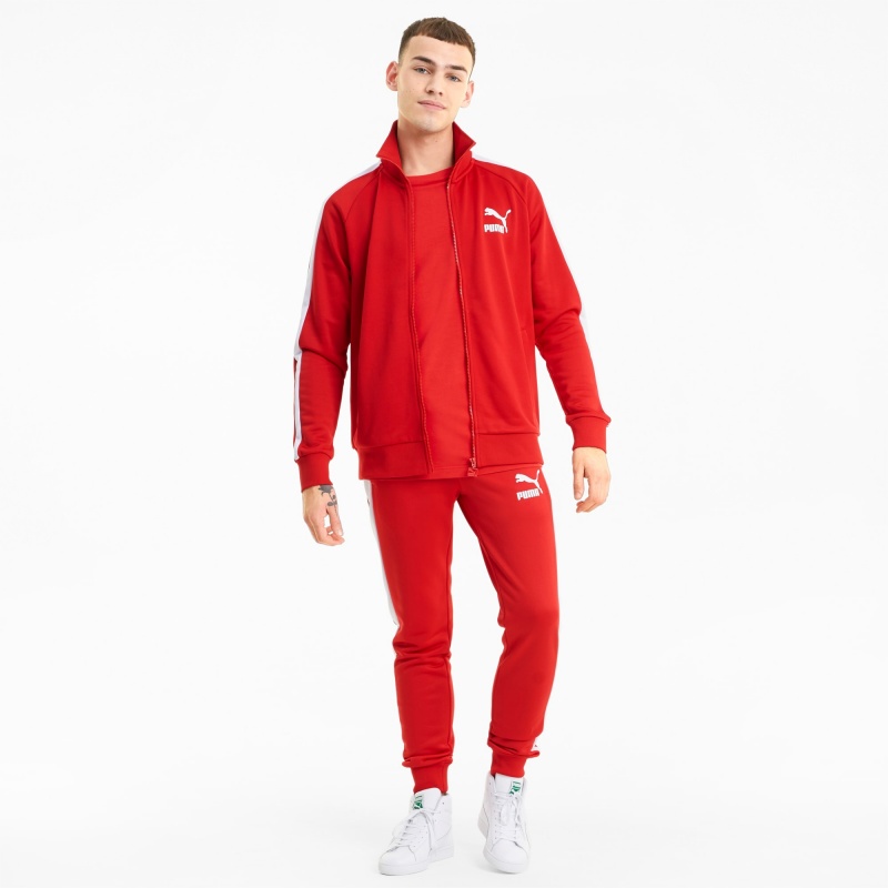 Chamarras Puma Iconic T7 Pista Rojos | 27394WYHS