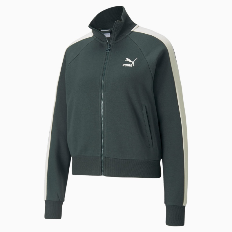 Chamarras Puma Iconic T7 Pista Verdes | 83420EBPV