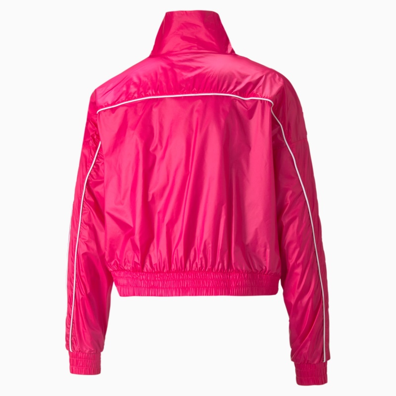 Chamarras Puma Iconic T7 Woven Pista Morados | 25463BSRQ