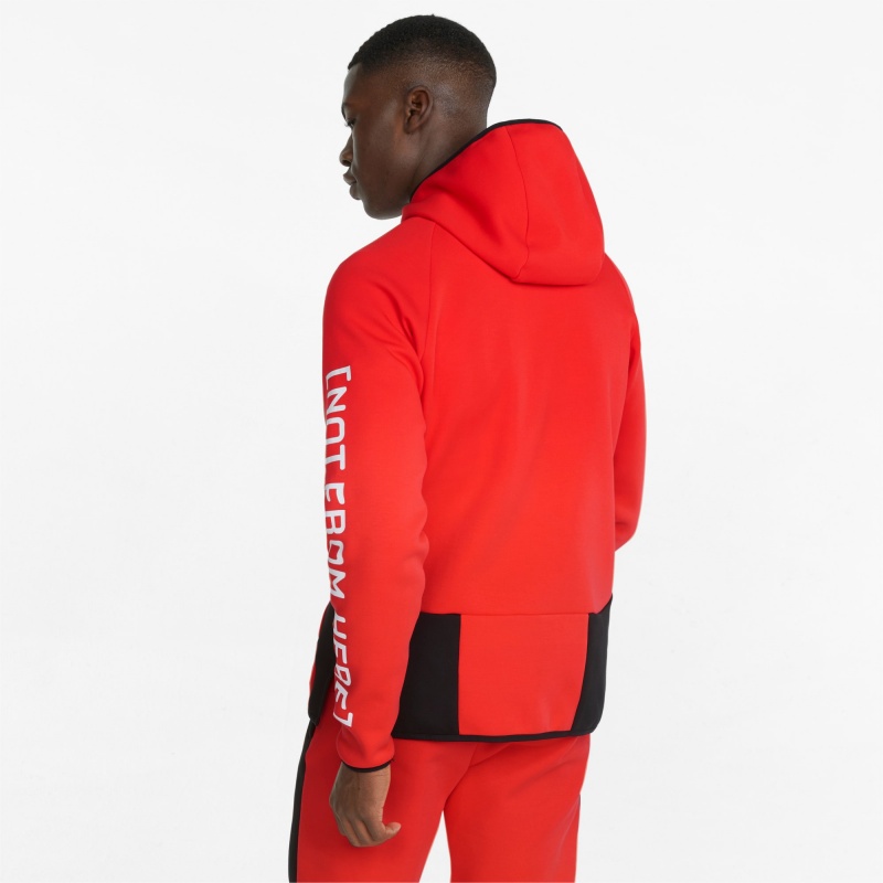 Chamarras Puma Melo Dime Basketball Rojos | 40739GHJZ