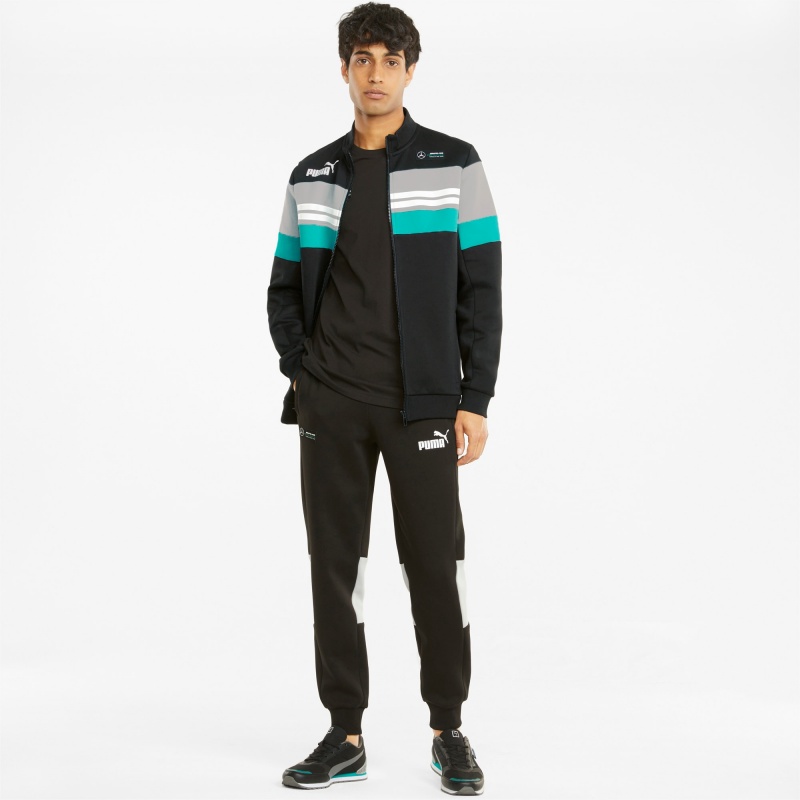 Chamarras Puma Mercedes F1 SDS Negros | 39428LBNX