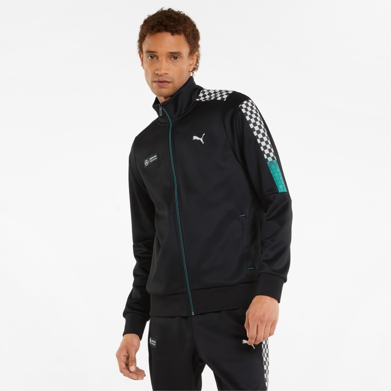 Chamarras Puma Mercedes F1 T7 Pista Negros | 46250KVJC
