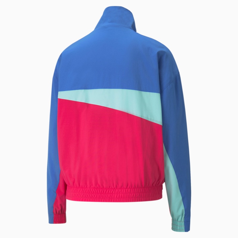 Chamarras Puma PUMA International Pista Azules | 46370UTWV