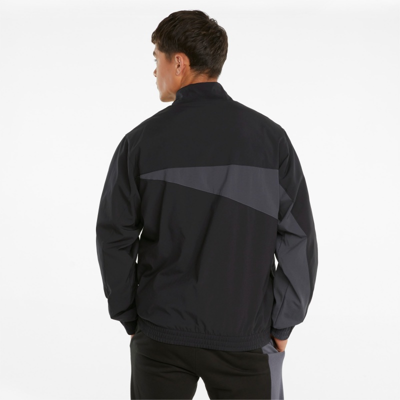 Chamarras Puma PUMA International Winterized Woven Negros | 45739EHQR