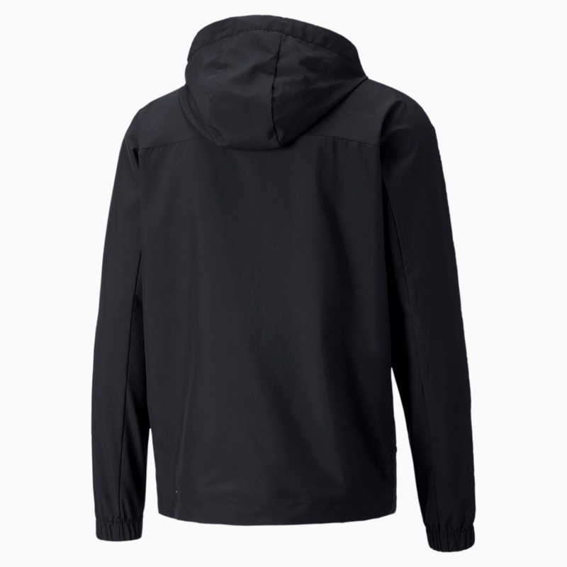 Chamarras Puma PUMA x FIRST MILE Woven Entrenamiento Negros | 51720UGDR