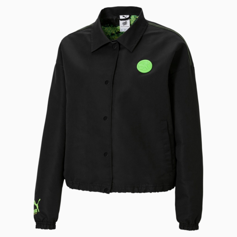 Chamarras Puma PUMA x SANTA CRUZ Coach Negros | 64823ZWVS